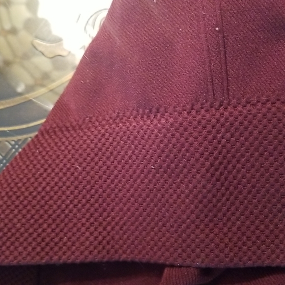 Set of 2 Maternity Leggings 14" across 33 1/2" long. Burgunday and Olive… - Picture 5 of 5